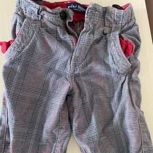 Mini Boden boys 6T plaid shorts
